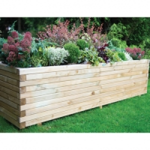 Forest Garden Lomello Planter Natural - 500 x 500mm £198.00