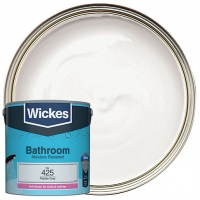 Wickes  Wickes Pebble Grey - No. 425 Bathroom Soft Sheen Emulsion Pa