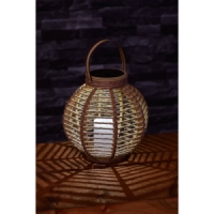 Soft Sea Natural Effect Solar Lantern - Warm White