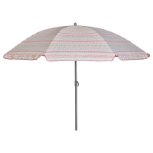 Desert Palms Parasol 1.8m - White