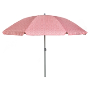Desert Palms Parasol 1.8m - Coral