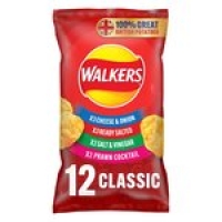 Ocado  Walkers Classic Variety Crisps 25g x