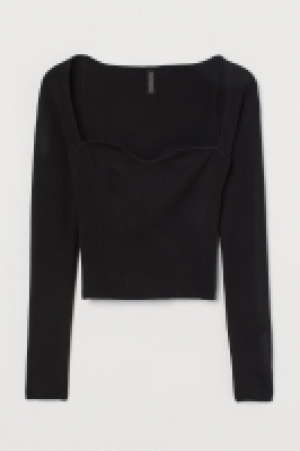 Ribbed top £6.00