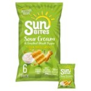 Sunbites Sour Cream Multipack Snacks  &pound;1.00