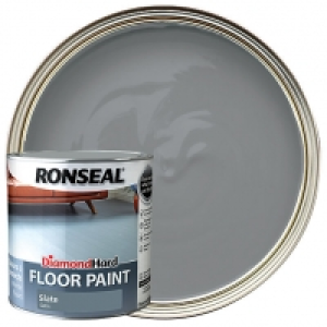 Ronseal Diamond Hard Floor Paint - Satin Slate 2.5L &pound;30.00