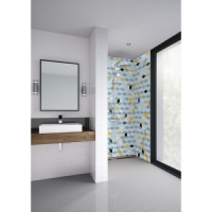 Mermaid Cubics 2 Sided Acrylic Shower Panel Kit - 900 x 900m £1,299.00