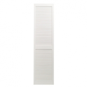 Wickes White Closed Internal Louvre Door - 1829mm x 457mm