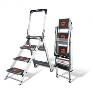 Tb Davies Little Giant Safety 4 Tread Aluminium Stepladder £195.00