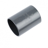 Wickes  FloPlast WS08G Solvent Weld Waste Straight Coupler - Grey 40