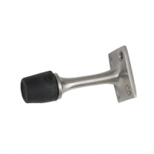 Wickes Projection Door Stop - Satin Nickel 75mm £3.80