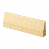 Wickes  Wickes Chamfered Pine Architrave - 15mm x 45mm x 2.1m