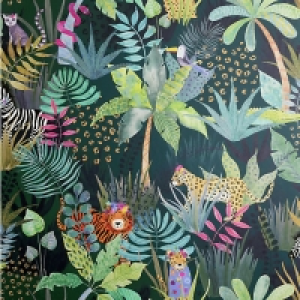 Arthouse Hidden Jungle Emerald Wallpaper 10.05m x 53cm £11.00