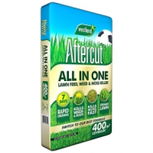 Westland Aftercut All In One Lawn Feed, Weed & Moss Killer - £20.00