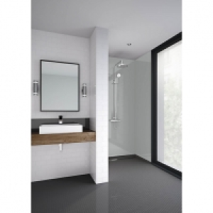 Mermaid Urban Grey Matt Acrylic 3 Sided Shower Panel Kit - 1 £1,999.00
