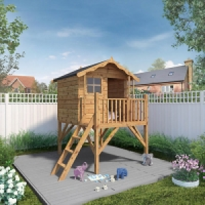 Mercia 7 x 5ft Wooden Poppy Playhouse & Tower £630.00