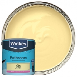Wickes Summertime - No. 505 Bathroom Soft Sheen Emulsion Pai