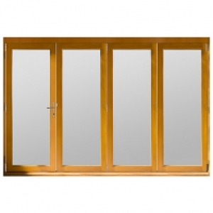 Jeld-Wen Kinsley Finished Solid Hardwood Patio Bifold Door S £2,450.00