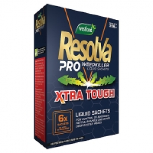 Resolva Pro Liquid Xtra Weed Killer Sachets - 6 x 100ml £9.00