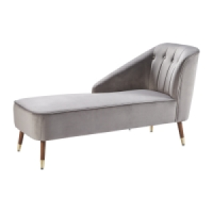 Aldi  Kirkton House Grey Chaise Lounge