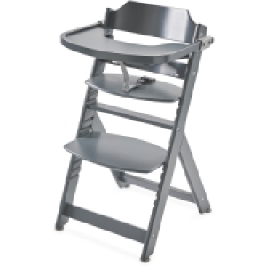 Aldi  Mamia Grey Wooden Highchair