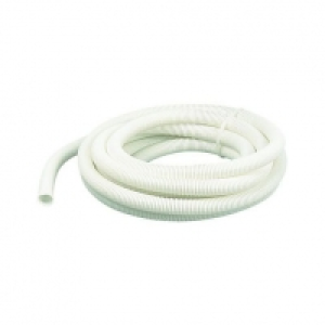 Wickes  Wickes Corrugated Flexible Conduit - White 20mm x 5m