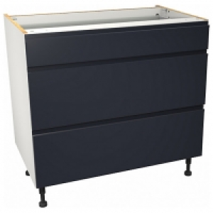 Camden Midnight 3 Drawer Unit - 900mm