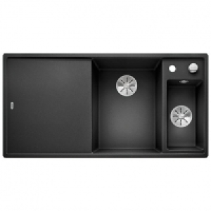 Blanco Axia 1.5 Bowl Silgranit Inset Kitchen Sink - Black £789.00