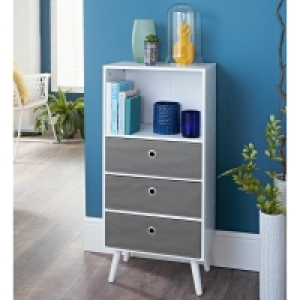 Malmo 3 Drawer Shelving Unit