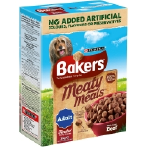 Bakers Meaty Meals with Tasty Beef 1kg &pound;2.29