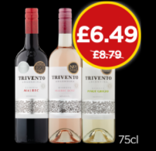 Trivento Argentina Malbec, Malbec Rose Wine, Argentina Reser £6.49