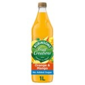 Ocado  Robinsons Fruit Creations Orange & Mango No Added Sugar