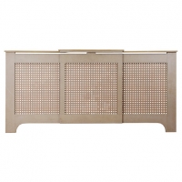 Wickes  Wickes Halsted Large Adjustable Radiator Cover Unfinished - 