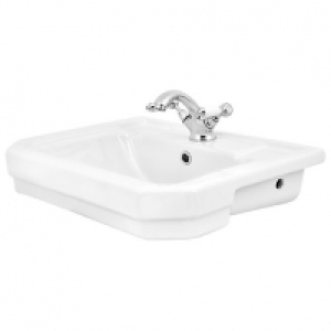 Wickes Oxford Traditional 1 Tap Hole Semi Recessed Bathroom  £136.00