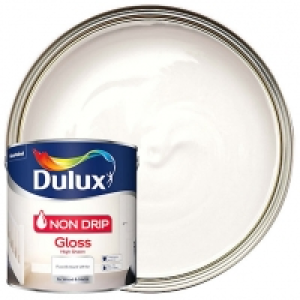 Dulux Non Drip Gloss Pure Brilliant White 2.5L