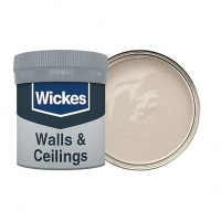 Wickes  Wickes Linen White - No. 105 Vinyl Matt Emulsion Paint Teste