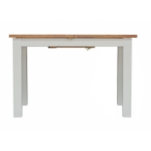 QDStores  Lucerne Oak Grey 1.65-1.2m Extending Dining Table