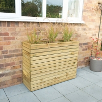 Wickes  Forest Garden Linear Tall Planter - 900mm x 1.2