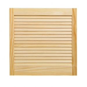 Wickes Pine Closed Internal Louvre Door - 610mm x 610mm