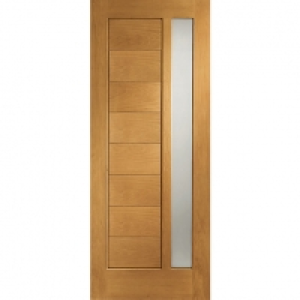 Wickes  XL Modena External Oak Left Handed Fully Finished Door Set 2