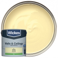 Wickes  Wickes Buttermilk - No.315 Vinyl Silk Emulsion Paint - 2.5L
