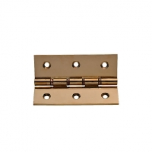 Wickes  Wickes Phospor Bronze Washered Butt Hinge - Polished Brass 7