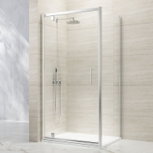 Nexa By Merlyn 8mm Chrome Framed Pivot Shower Door Only - 19