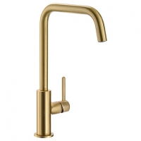 Wickes  Abode Althia Single Lever Kitchen Tap Brushed Brass