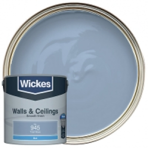 Wickes  Wickes Tidal Wave - No.945 Vinyl Matt Emulsion Paint - 2.5L