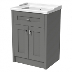 Wickes Hayman Dove Grey Traditional Freestanding Vanity Unit £725.00