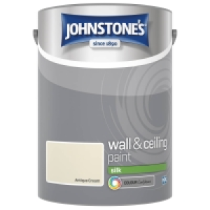 Johnstones Paint Vinyl Silk Emulsion - Antique Cream 5L