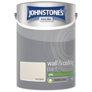Johnstones Paint Vinyl Silk Emulsion - Ivory Spray 5L