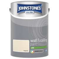 BMStores  Johnstones Paint Vinyl Silk Emulsion - Magnolia 5L