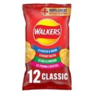 Walkers Classic Variety Multipack Crisps  £2.25