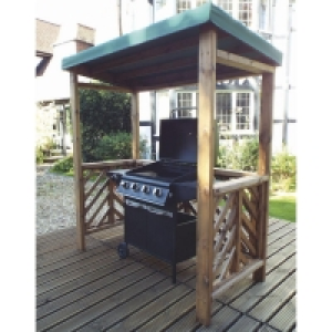 RobertDyas  Charles Taylor Dorchester Wooden BBQ Shelter - Green